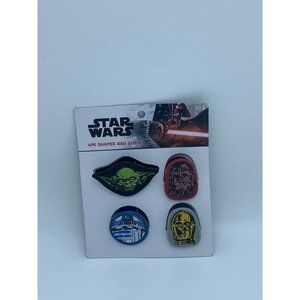 Disney Star Wars 4 Pack Shaped Bag Clips